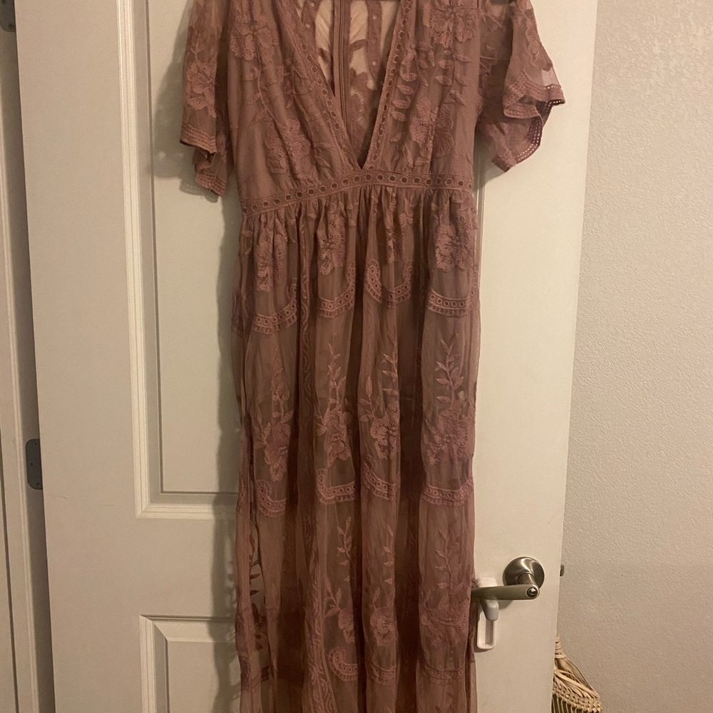 Lace romper/dress